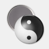 Yin & Yang Magnet (Vorderseite/Rückseite)