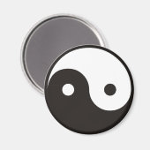 Yin Yang Magnet (Vorderseite/Rückseite)