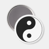 Yin Yang Magnet (Vorderseite/Rückseite)