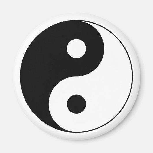 Yin Yang Magnet (Vorne)