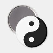 Yin-Yang Magnet (Vorderseite/Rückseite)