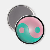 Yin Yang Magnet (Vorderseite/Rückseite)