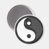 Yin Yang Magnet (Vorderseite/Rückseite)