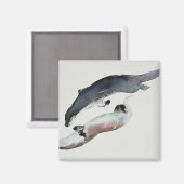 Yin Yang Magnet (Vorderseite/Rückseite)