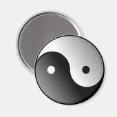 Yin-Yang Magnet (Vorderseite/Rückseite)