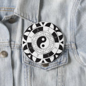 Yin Yang Mandala Button (Beispiel)