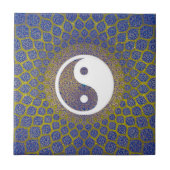 Yin Yang Mandala Fliese (Vorderseite)