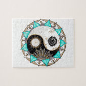 Yin Yang Mandala Puzzle (Horizontal)