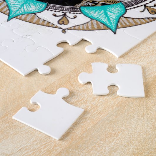 Yin Yang Mandala Puzzle (Seite)