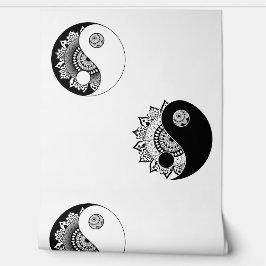 Yin Yang Mandala Tapete