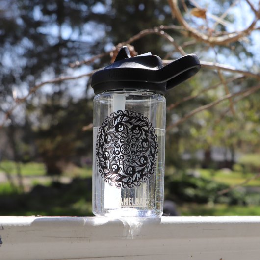 Yin Yang Mandala Trinkflasche