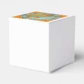 Yin Yang Medallion Gold Turquoise Geschenkschachtel (Rückseite)