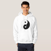 Yin Yang Mens Hoodie (Vorne ganz)