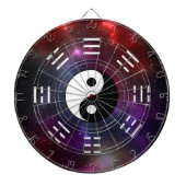 Yin Yang mit Bagua Trigram Symbols I-Ching Dartscheibe (vorne)