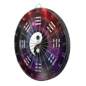 Yin Yang mit Bagua Trigram Symbols I-Ching Dartscheibe (Vorderseite rechts)
