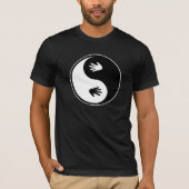 Yin Yang mit HandT - Shirt (Vorderseite)