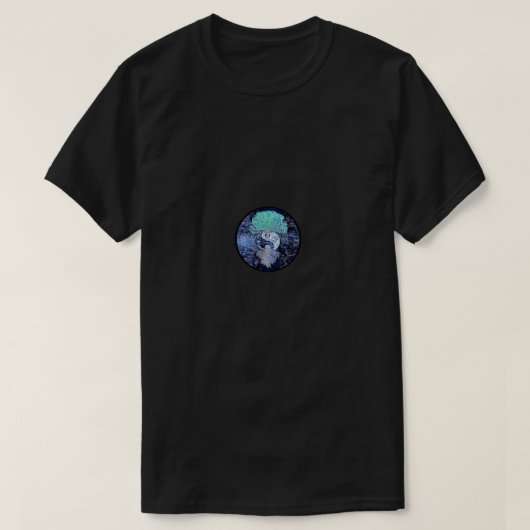 Yin Yang mit Lebensbaum Erde im Weltraum Pullover (Design vorne)