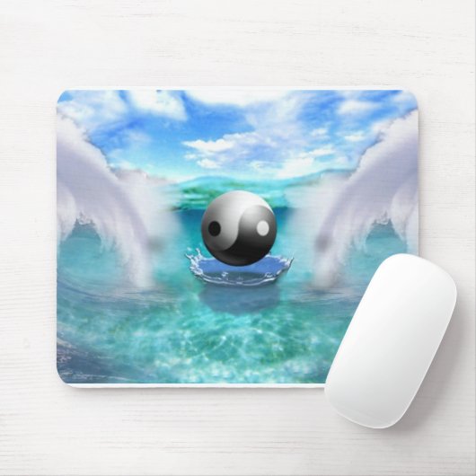 yin Yang Mousepad (Mit Mouse)