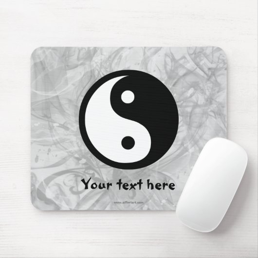Yin Yang Mousepad (Mit Mouse)