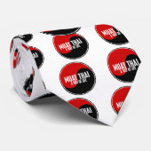 Yin Yang Muay thailändisches 1 Krawatte (Gerollt)