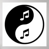 Yin Yang Music Poster (Vorne)