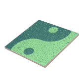 Yin Yang Musiknotens Fliese (Seite)