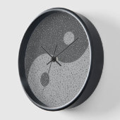 Yin Yang Musiknotens Uhr (Winkel)