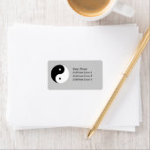Yin Yang Name Address Mailing oder Name Tag Label Adressaufkleber (Insitu)