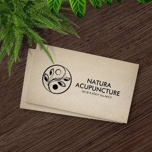 Yin Yang - Naturbalance Visitenkarte