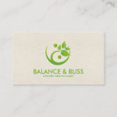 Yin Yang - Nature Balance Visitenkarte (Vorderseite)
