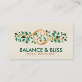 Yin Yang - Nature Balance Visitenkarte (Vorderseite)