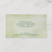 Yin Yang - Nature Balance Visitenkarte (Rückseite)