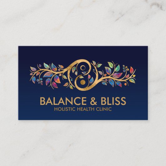 Yin Yang - Nature Balance Visitenkarte (Vorderseite)