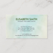 Yin Yang - Nature Balance Visitenkarte (Rückseite)