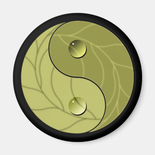 Yin Yang Nature Magnet (Vorne)