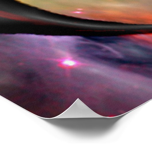 Yin Yang Nebula Poster (Ecke)