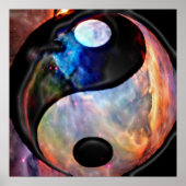 Yin Yang Nebula Poster (Vorne)