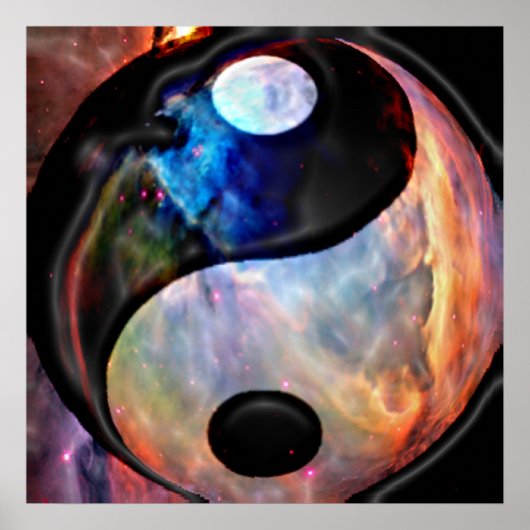 Yin Yang Nebula Poster (Vorne)