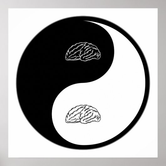 Yin Yang Neuroscience Poster (Vorne)