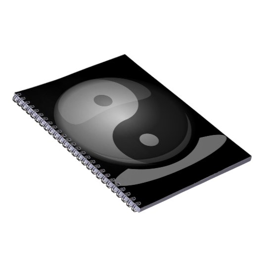 Yin Yang Notizblock (Rechte Seite)