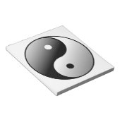 Yin Yang Notizblock (angewinkelt)
