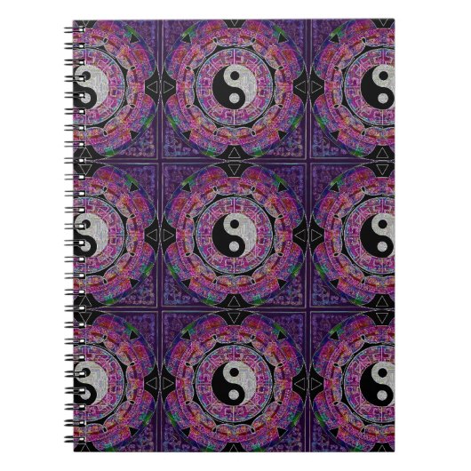 Yin Yang Notizblock (Vorderseite)