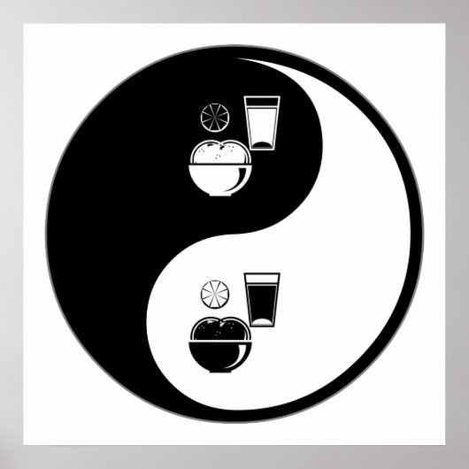 Yin Yang Nutrition Poster (Vorne)