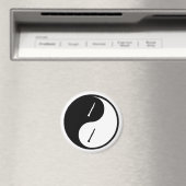 Yin Yang Oboe Magnet (In Situ (Geschirrspüler))