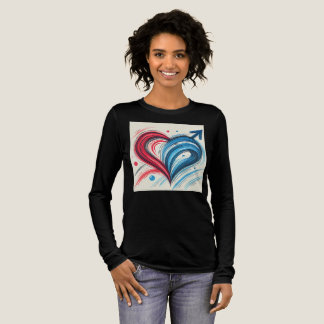 Yin & Yang of Liebe - Gender Fusion Long Sleeve Sh Tri-Blend Shirt
