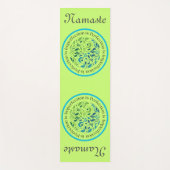 Yin Yang Olive Workout, Pilates und Yogamatte (Vorderseite)