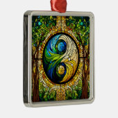 Yin Yang Ornament Aus Metall (Rechts)