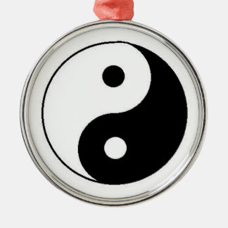 Yin Yang Ornament Aus Metall