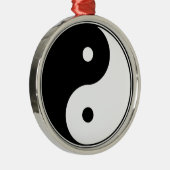 Yin Yang-Ornament Ornament Aus Metall (Rechts)