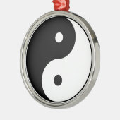 Yin Yang-Ornament Ornament Aus Metall (Links)